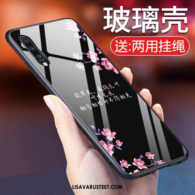 Samsung Galaxy A70 Kuoret Persoonallisuus Tähti Suojaus Lasi Musta Kauppa