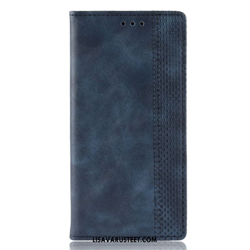 Samsung Galaxy A70s Kuoret Kotelo Nahkakotelo Puhelimen Sininen Salkku Kuori Osta
