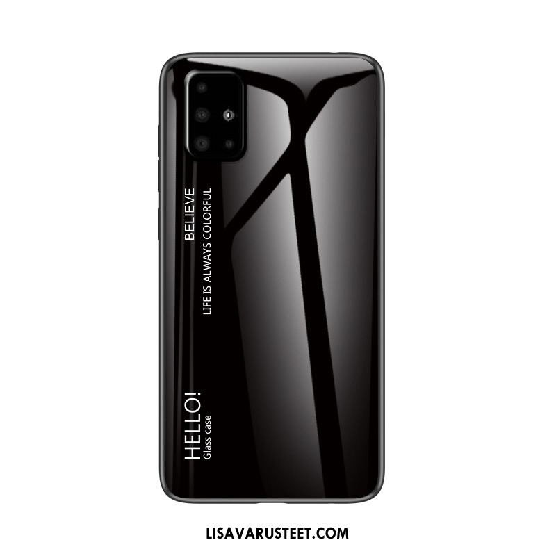 Samsung Galaxy A71 Kuoret Tähti Näytönsuojus Murtumaton Karkaisu Kaltevuus Kuori Myynti