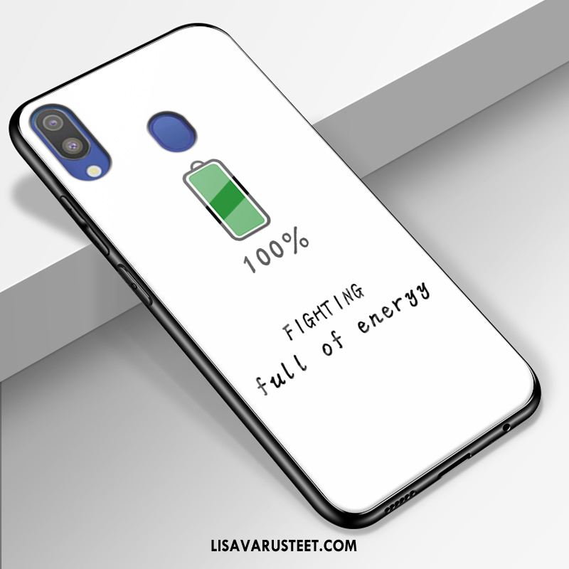 Samsung Galaxy M20 Kuoret Pehmeä Neste Kova Puhelimen Sarjakuva Yksinkertainen Halpa