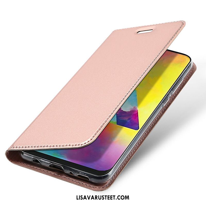 Samsung Galaxy M20 Kuoret Pinkki Kotelo Tähti Näytönsuojus Karkaisu Myynti