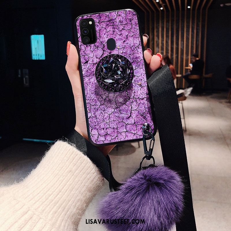 Samsung Galaxy M30s Kuoret Violetti Murtumaton Net Red Suojaus Puhelimen Netistä