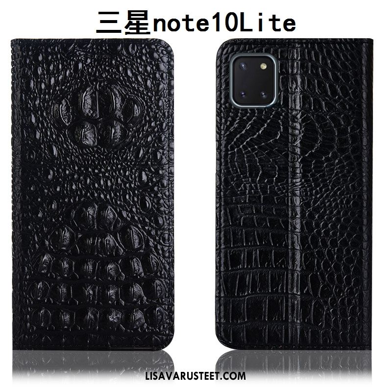Samsung Galaxy Note 10 Lite Kuoret Puhelimen Kotelo Nahkakotelo Murtumaton All Inclusive Myynti