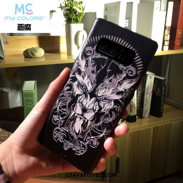 Samsung Galaxy Note 8 Kuoret Silikoni Kotelo Tähti Kohokuviointi Kuori Halpa