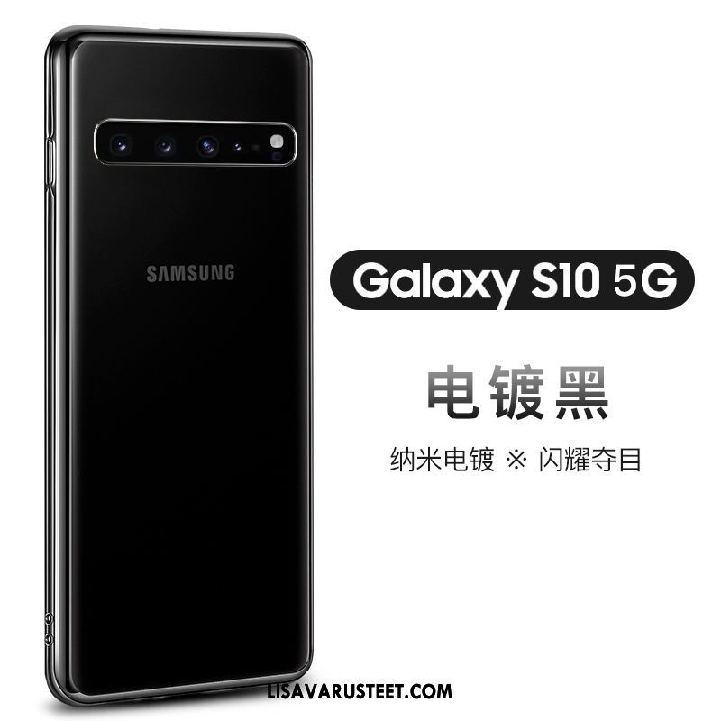 Samsung Galaxy S10 5g Kuoret Puhelimen Kotelo Läpinäkyvä Suojaus Murtumaton Halpa