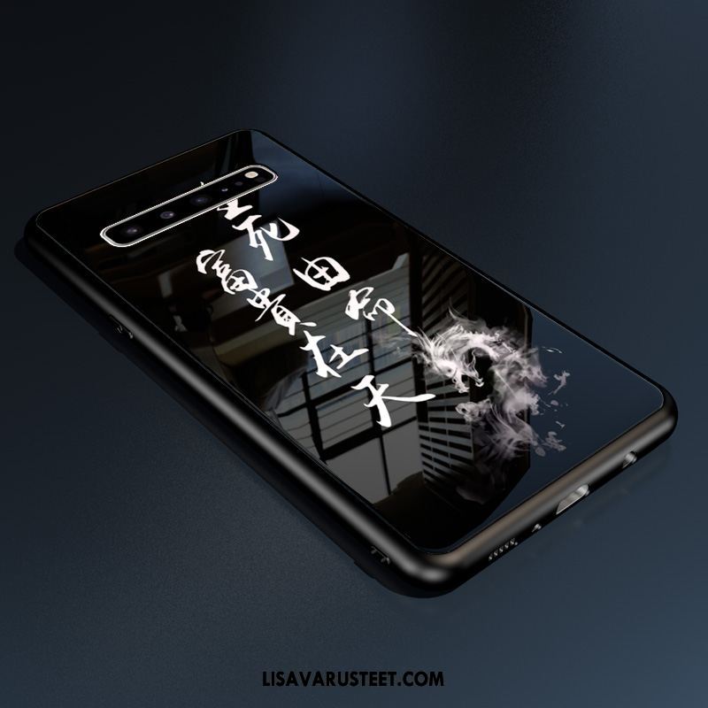 Samsung Galaxy S10 5g Kuoret Suojaus Silikoni Kotelo Trendi Lasi Verkossa