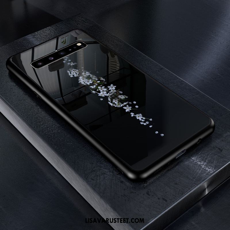 Samsung Galaxy S10 5g Kuoret Trendi Rakastunut Puhelimen Tummansininen Lasi Netistä