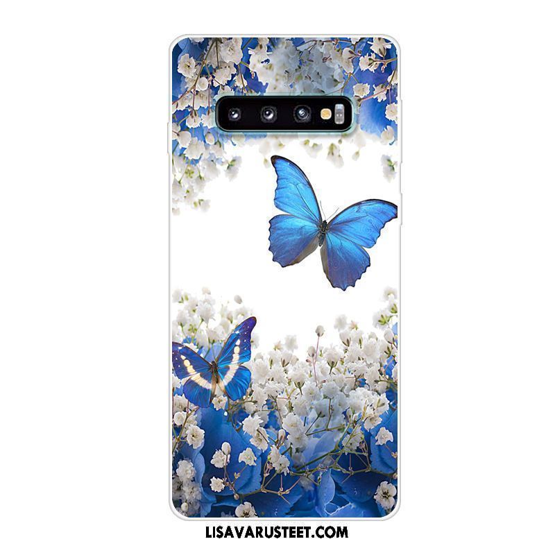 Samsung Galaxy S10 Kuoret Sininen Sarjakuva Kotelo Puhelimen Kuori Verkossa