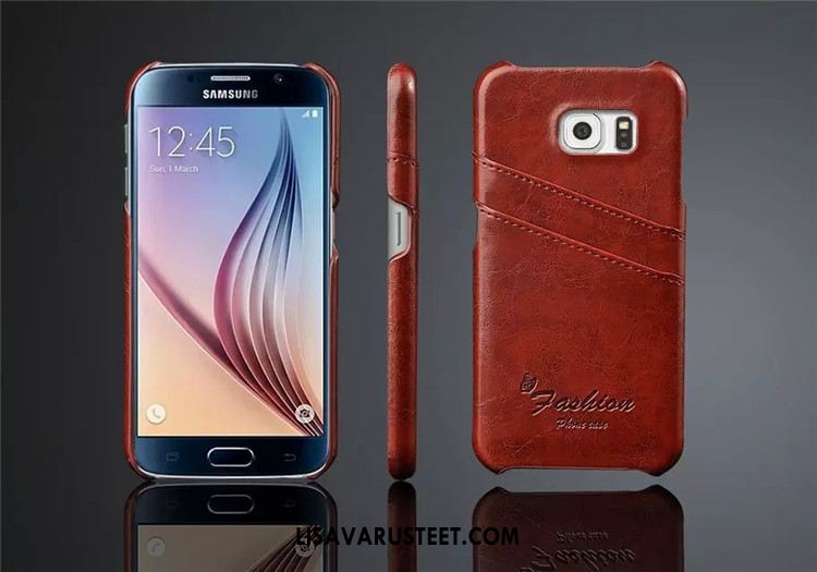 Samsung Galaxy S6 Kuoret Nahkakotelo Tähti Simpukka Suojaus Kuori Myynti