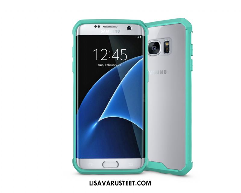 Samsung Galaxy S7 Edge Kuoret Läpinäkyvä Panssari Tähti Puhelimen Silikoni Osta