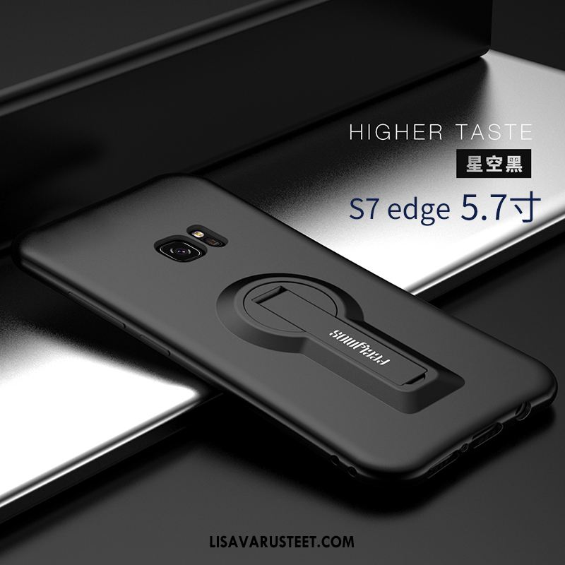 Samsung Galaxy S7 Edge Kuoret Persoonallisuus Silikoni Punainen Murtumaton Tuki Alennus