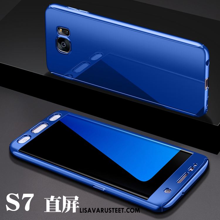 Samsung Galaxy S7 Edge Kuoret Sininen Pinnoitus Ripustettava Kaula Luova Kova Halpa