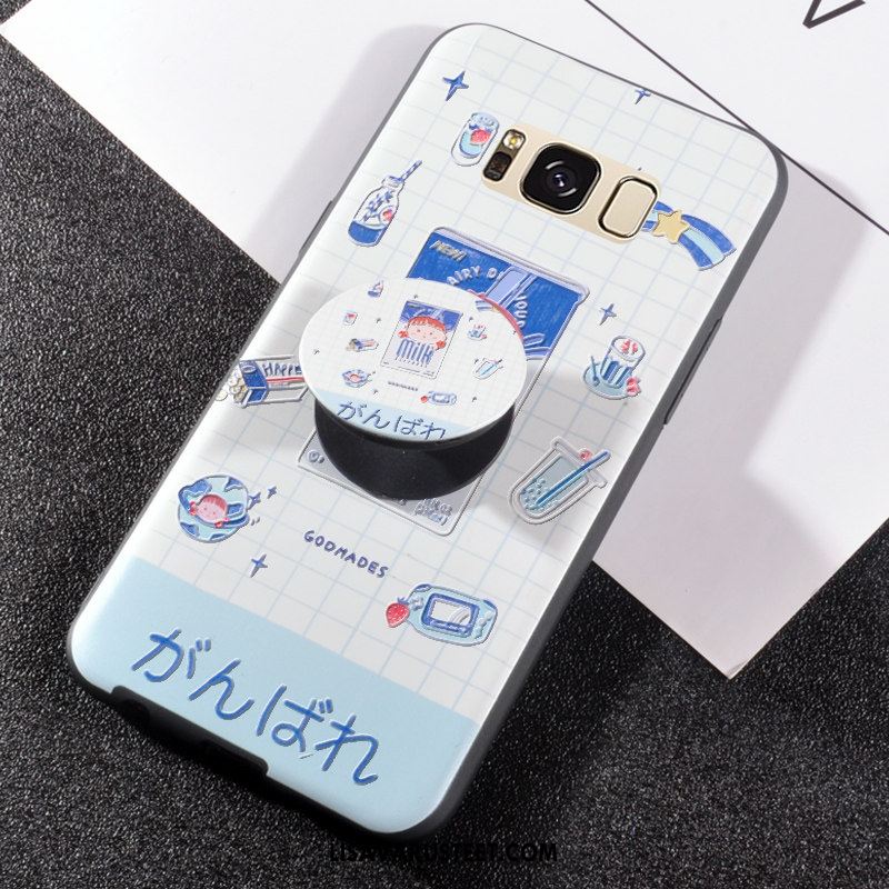 Samsung Galaxy S8+ Kuoret Rakastunut Luova Pesty Suede Persoonallisuus Kotelo Halpa