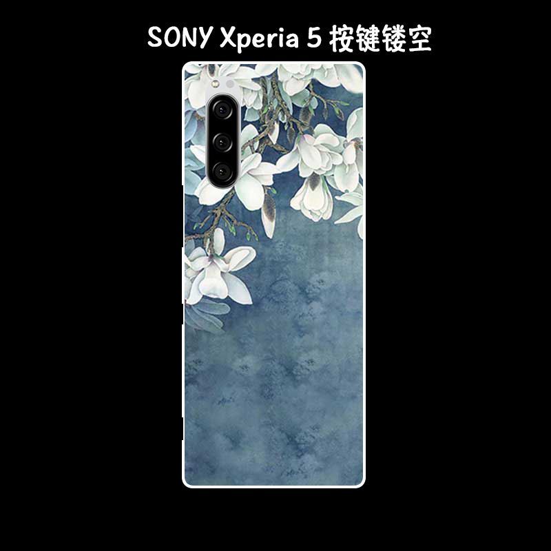 Sony Xperia 5 Kuoret Öljyvärimaalaus Kuori Puhelimen Kotelo Vuosikerta Tarjous