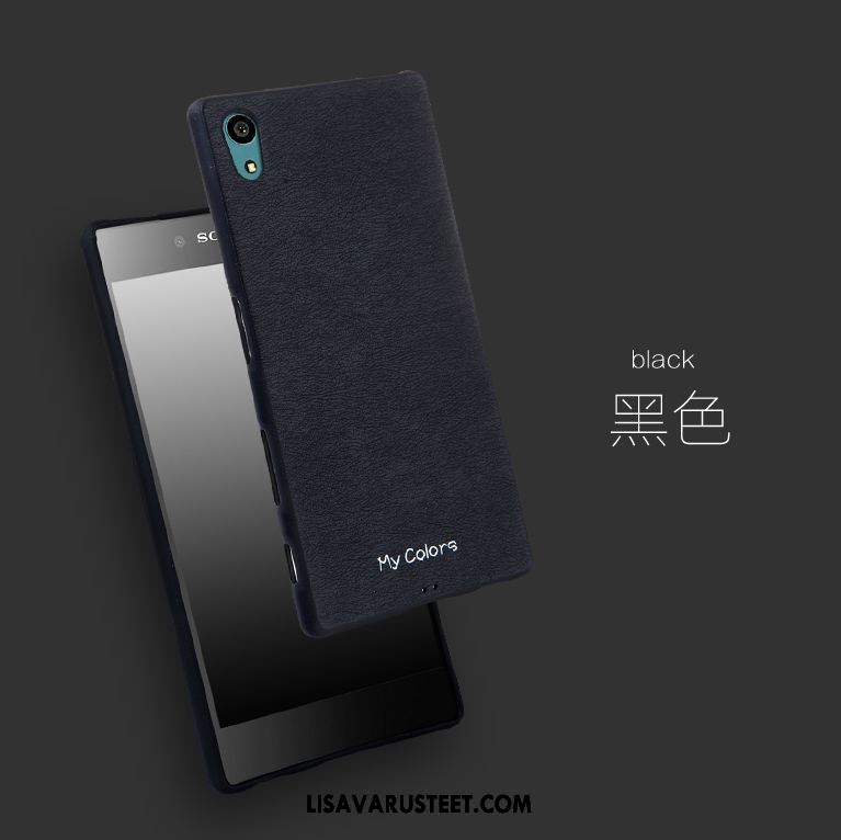 Sony Xperia E5 Kuoret Sininen Kiinteä Väri Murtumaton Kotelo Silikoni Myynti