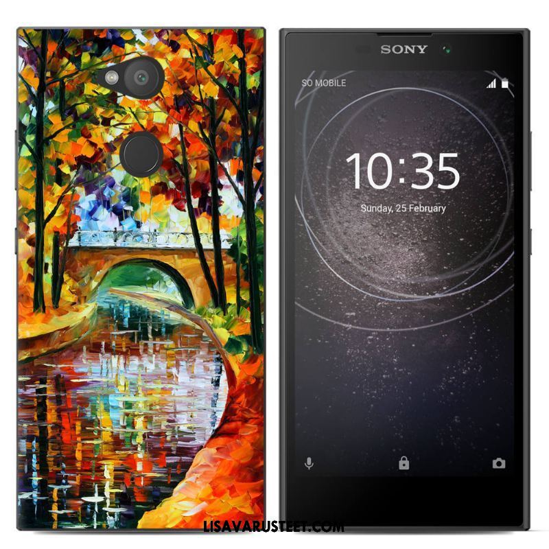 Sony Xperia L2 Kuoret All Inclusive Puhelimen Pehmeä Neste Silikoni Suojaus Kuori Osta