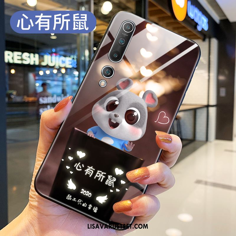 Xiaomi Mi 10 Kuoret Ihana Lasi Murtumaton Karkaisu Pehmeä Neste Kuori Halvat