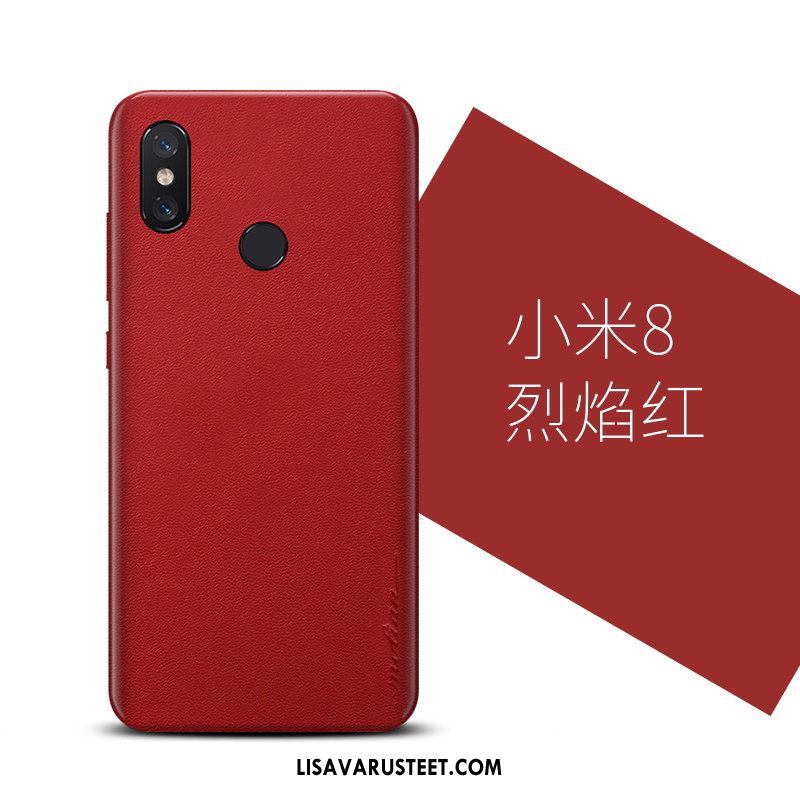 Xiaomi Mi 8 Kuoret Kotelo Ylellisyys Pieni Nahkakotelo Net Red Verkossa