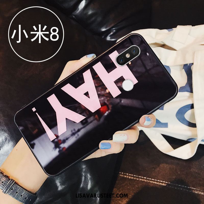 Xiaomi Mi 8 Kuoret Luova Rakastunut Kirjain Kuori Lasi Myynti
