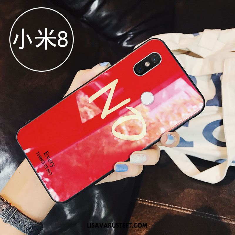 Xiaomi Mi 8 Kuoret Luova Rakastunut Kirjain Kuori Lasi Myynti