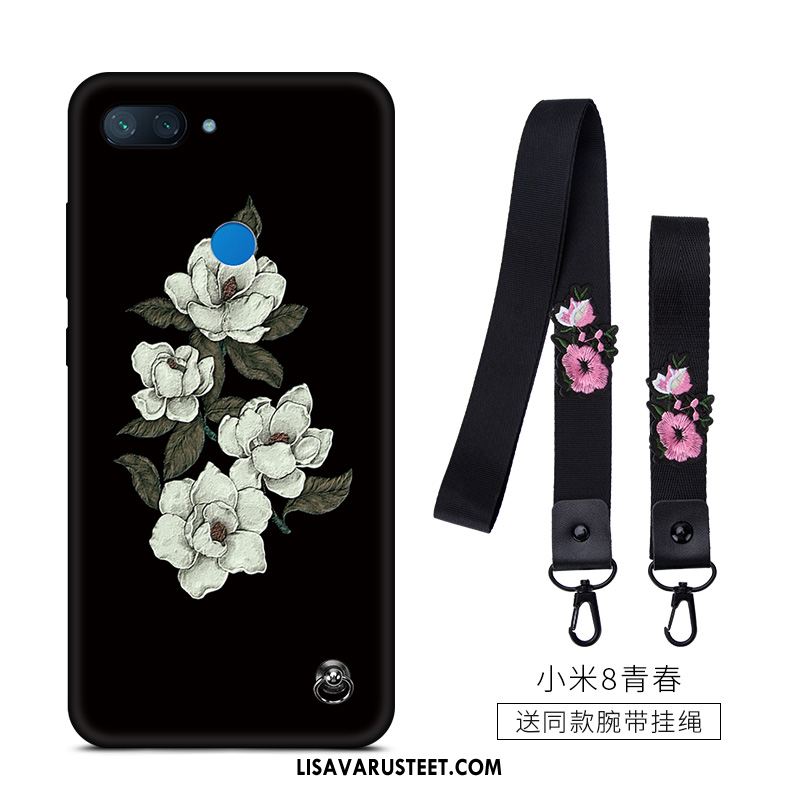 Xiaomi Mi 8 Lite Kuoret Kukkakuvio All Inclusive Persoonallisuus Nuoret Silikoni Verkossa