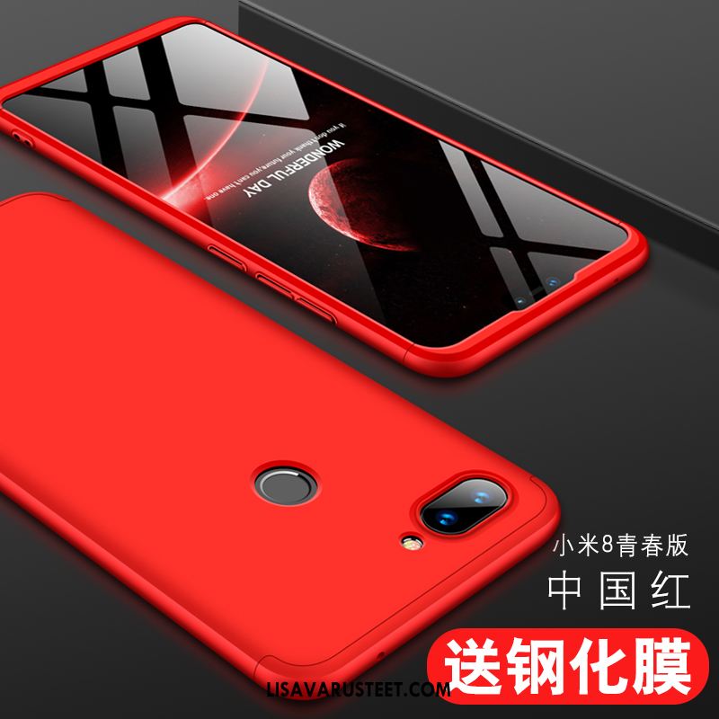 Xiaomi Mi 8 Lite Kuoret Kuori Uusi Nuoret Kova Sininen Halvat