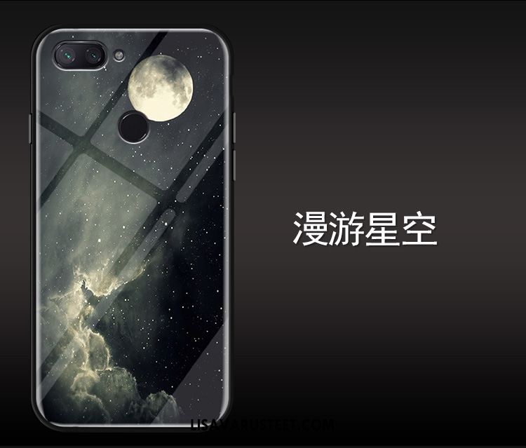 Xiaomi Mi 8 Lite Kuoret Musta Luova Yksinkertainen Kotelo Trendi Verkossa