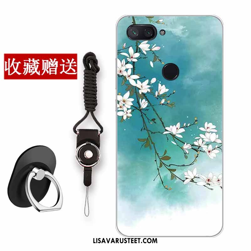 Xiaomi Mi 8 Lite Kuoret Pehmeä Neste Suojaus Net Red Sininen Puhelimen Osta