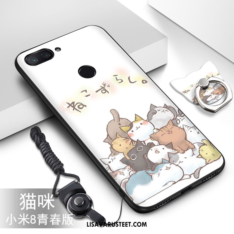 Xiaomi Mi 8 Lite Kuoret Persoonallisuus Murtumaton Suojaus Trendi Pesty Suede Kuori Kauppa
