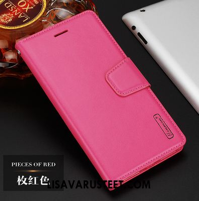 Xiaomi Mi 8 Lite Kuoret Puhelimen Aito Nahka Punainen Kulta Kuori Osta