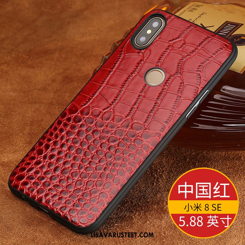 Xiaomi Mi 8 Se Kuoret Kukkakuvio Krokotiili Puhelimen Nahkakotelo Persoonallisuus Myynti