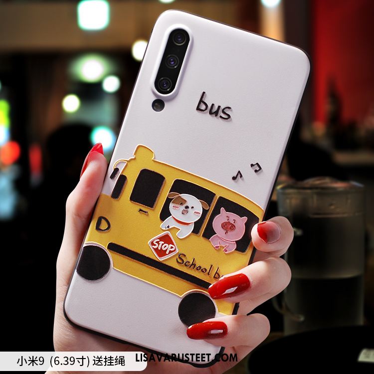 Xiaomi Mi 9 Kuoret Persoonallisuus Kuori Punainen Murtumaton Kukkakuvio Tarjous