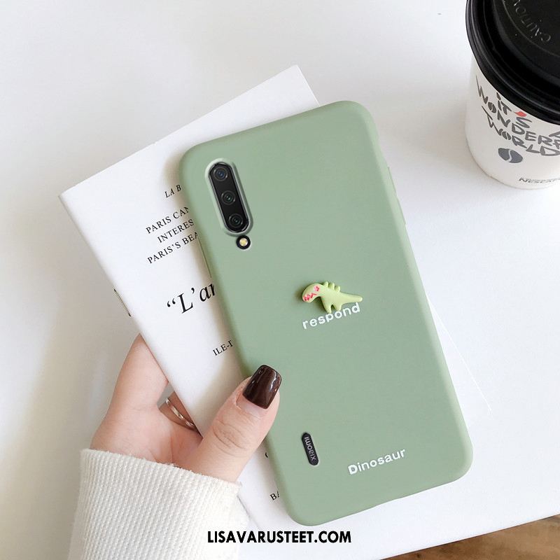 Xiaomi Mi 9 Lite Kuoret Silikoni Lohikäärme Pehmeä Neste Yksinkertainen Kukkakuvio Osta