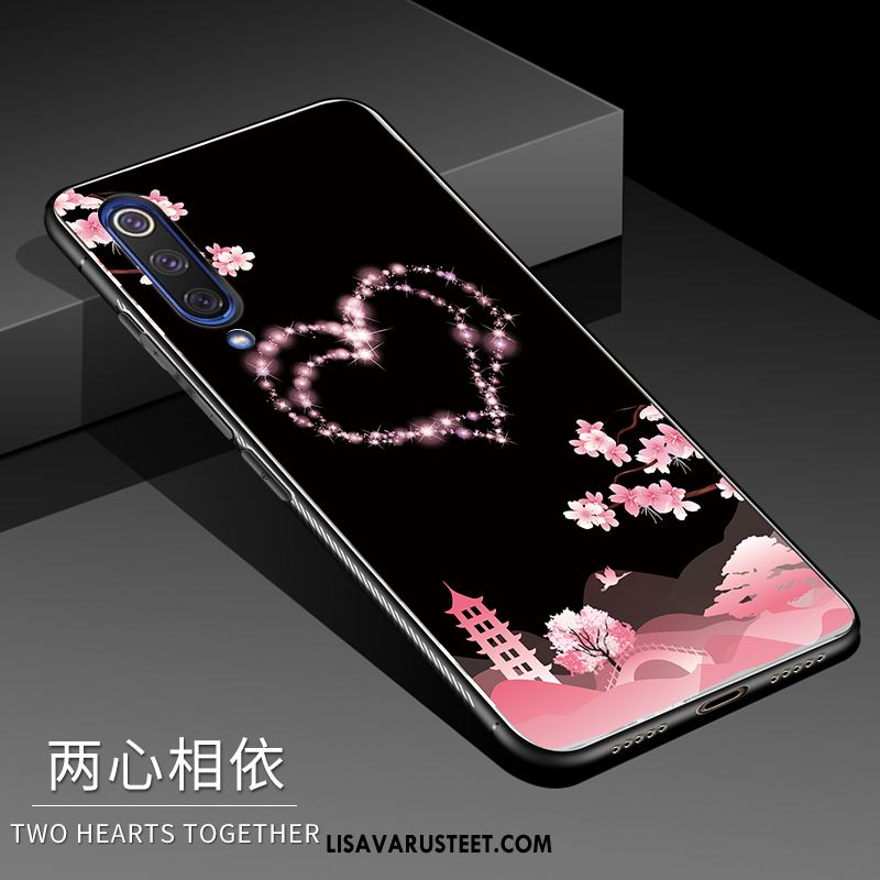 Xiaomi Mi 9 Se Kuoret Musta Tila Lasi Sarjakuva Kuori Osta