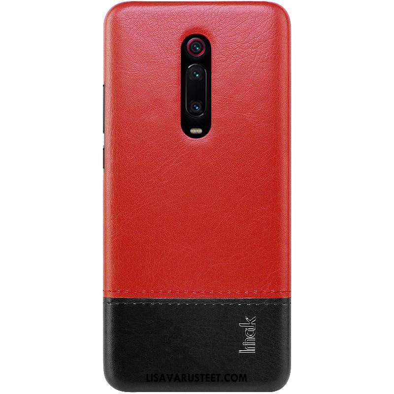 Xiaomi Mi 9t Kuoret Puhelimen Punainen Nahka Nahkakotelo Musta Myynti