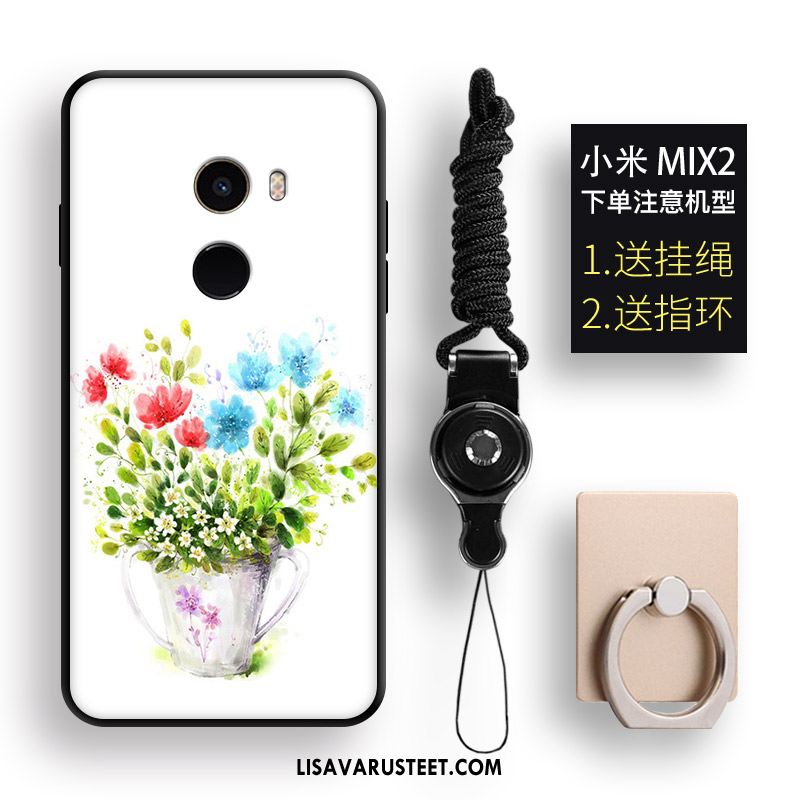 Xiaomi Mi Mix 2 Kuoret Ripustettavat Koristeet Kohokuviointi Pieni Kukka Valkoinen Halvat