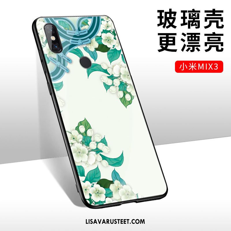 Xiaomi Mi Mix 3 Kuoret Pehmeä Neste Suojaus Kiinalainen Tyyli Lasi Murtumaton Myynti