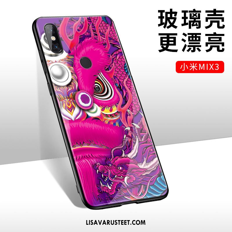Xiaomi Mi Mix 3 Kuoret Pehmeä Neste Suojaus Kiinalainen Tyyli Lasi Murtumaton Myynti