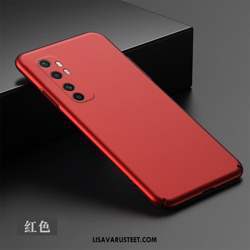 Xiaomi Mi Note 10 Lite Kuoret All Inclusive Pieni Kulta Pesty Suede Musta Halpa