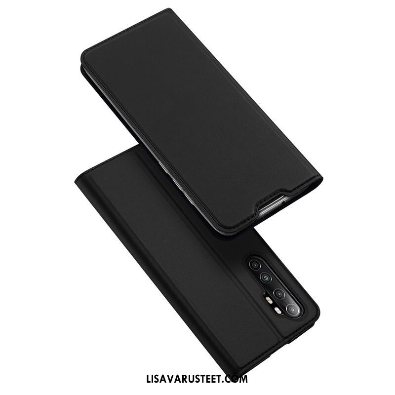 Xiaomi Mi Note 10 Lite Kuoret Jauhe Liiketoiminta Nahkakotelo Pieni Kuori Myynti