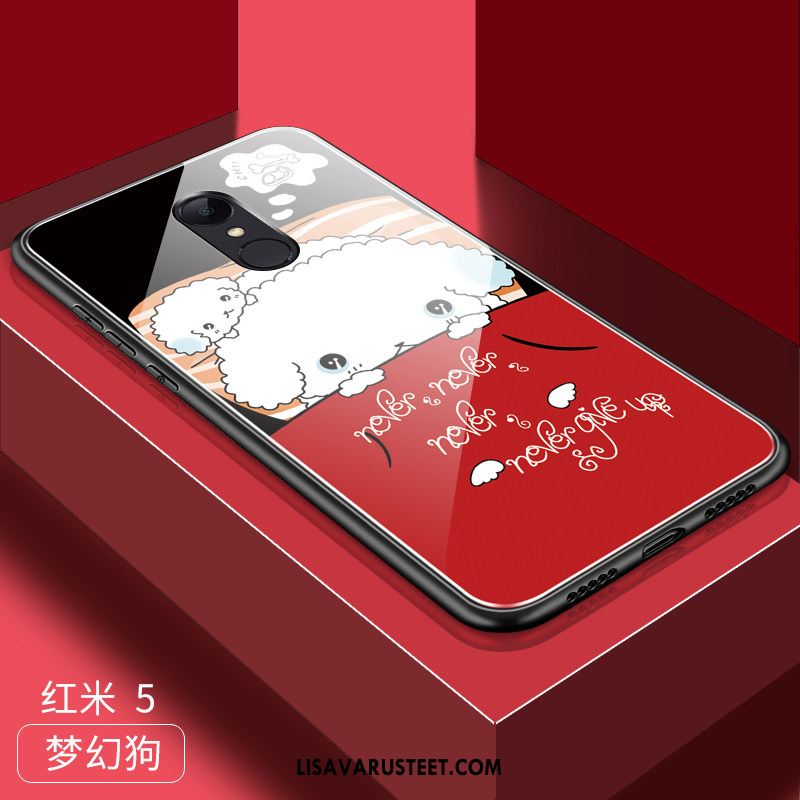 Xiaomi Redmi 5 Kuoret Näytönsuojus Puhelimen Punainen Trendi Kotelo Kuori Verkossa
