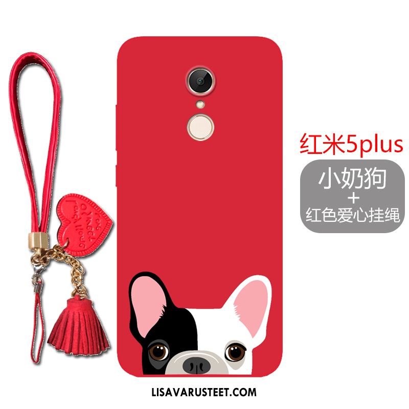 Xiaomi Redmi 5 Plus Kuoret Kotelo Punainen Silikoni Puhelimen Murtumaton Kuori Kauppa