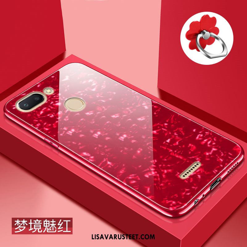 Xiaomi Redmi 6 Kuoret Murtumaton Suojaus Punainen Kotelo Lasi Osta