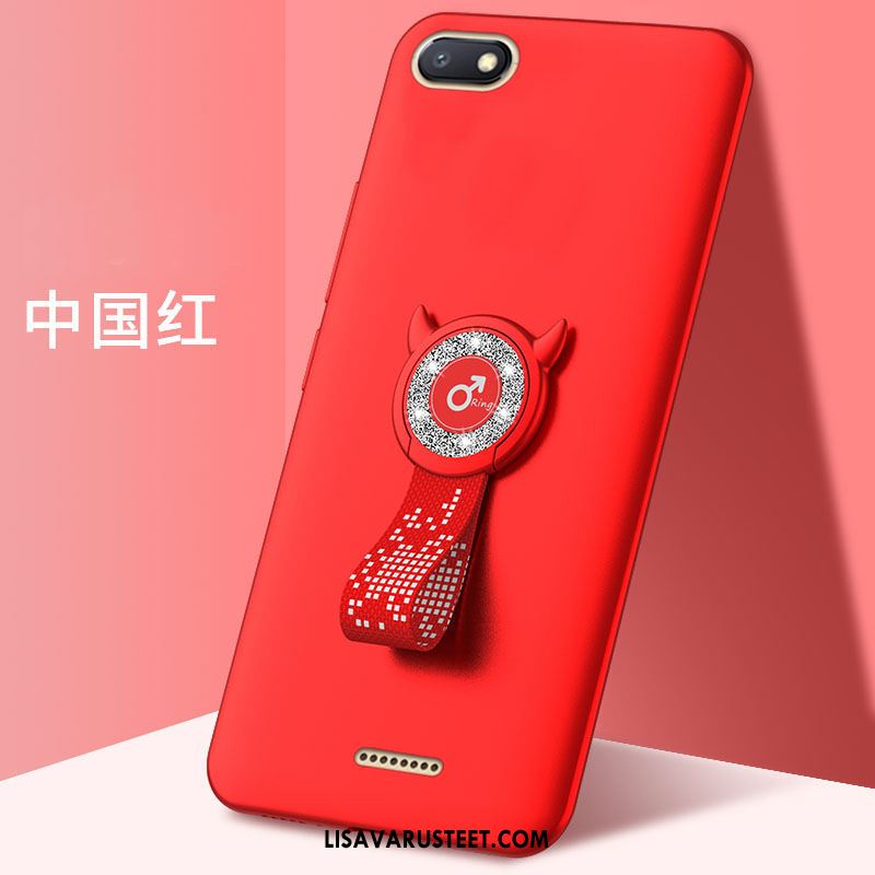 Xiaomi Redmi 6a Kuoret Punainen Kuori Pieni Suojaus Murtumaton Verkossa