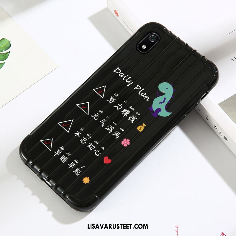 Xiaomi Redmi 7a Kuoret Näytönsuojus Jauhe All Inclusive Pehmeä Neste Murtumaton Kuori Halpa