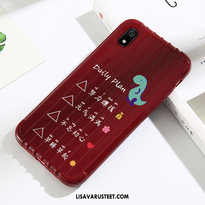 Xiaomi Redmi 7a Kuoret Näytönsuojus Jauhe All Inclusive Pehmeä Neste Murtumaton Kuori Halpa