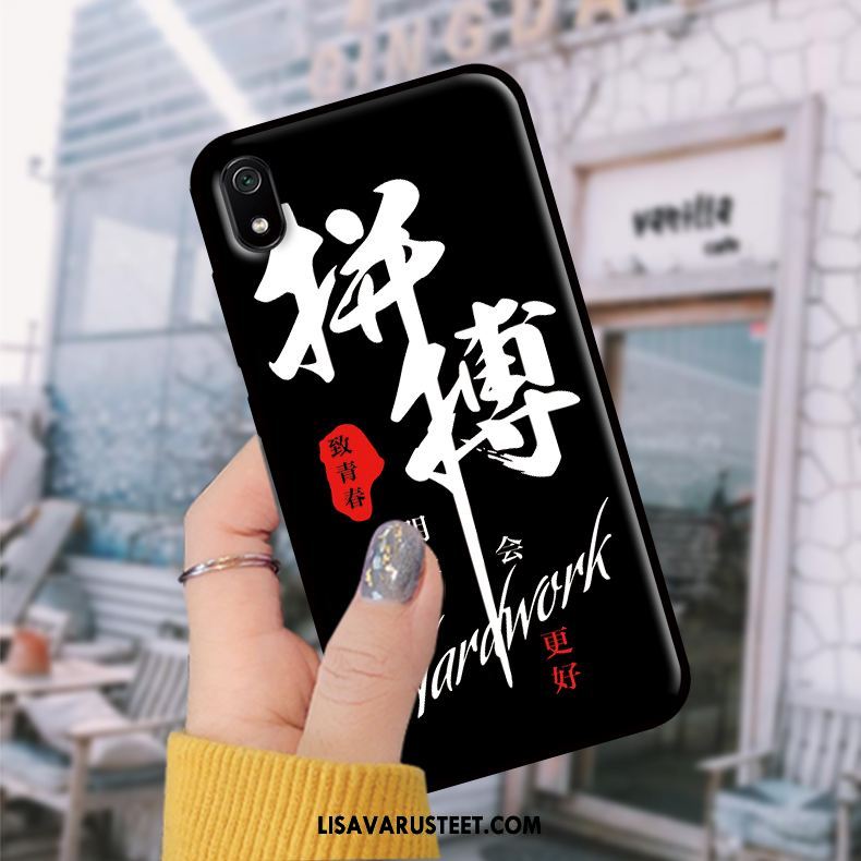 Xiaomi Redmi 7a Kuoret Opiskelija Näytönsuojus Suojaus Puhelimen Musta Halpa