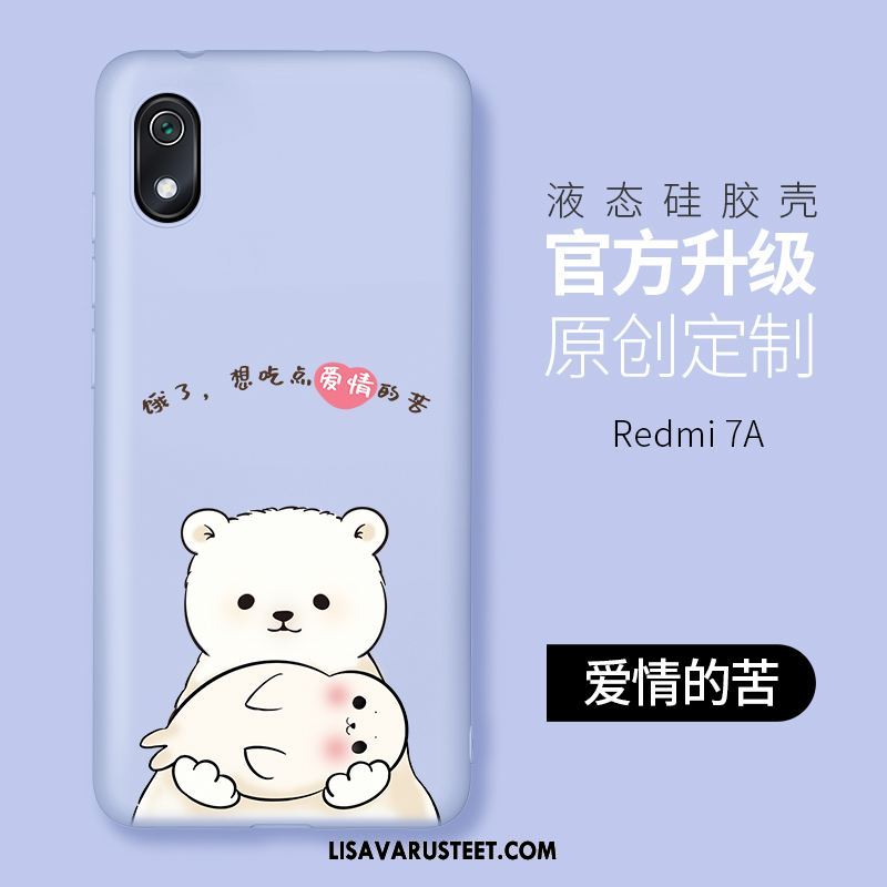 Xiaomi Redmi 7a Kuoret Pehmeä Neste Persoonallisuus Pesty Suede Pieni Luova Myynti
