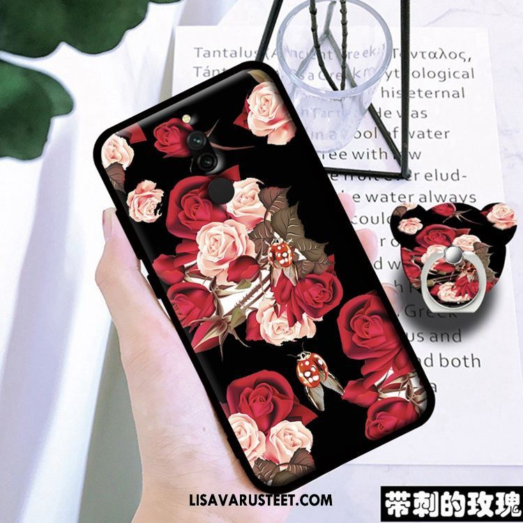 Xiaomi Redmi 8 Kuoret Murtumaton Punainen Karkaisu All Inclusive Musta Kuori Myynti