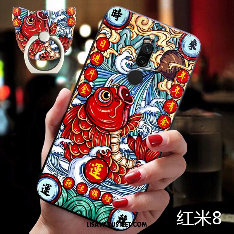 Xiaomi Redmi 8 Kuoret Pieni Punainen Tide-brändi Puhelimen Kuori Tarjous